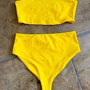 Free people 2 piece swimsuit
